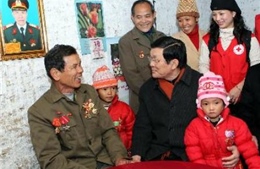 Chủ tịch nước thăm vùng biên giới Lạng Sơn